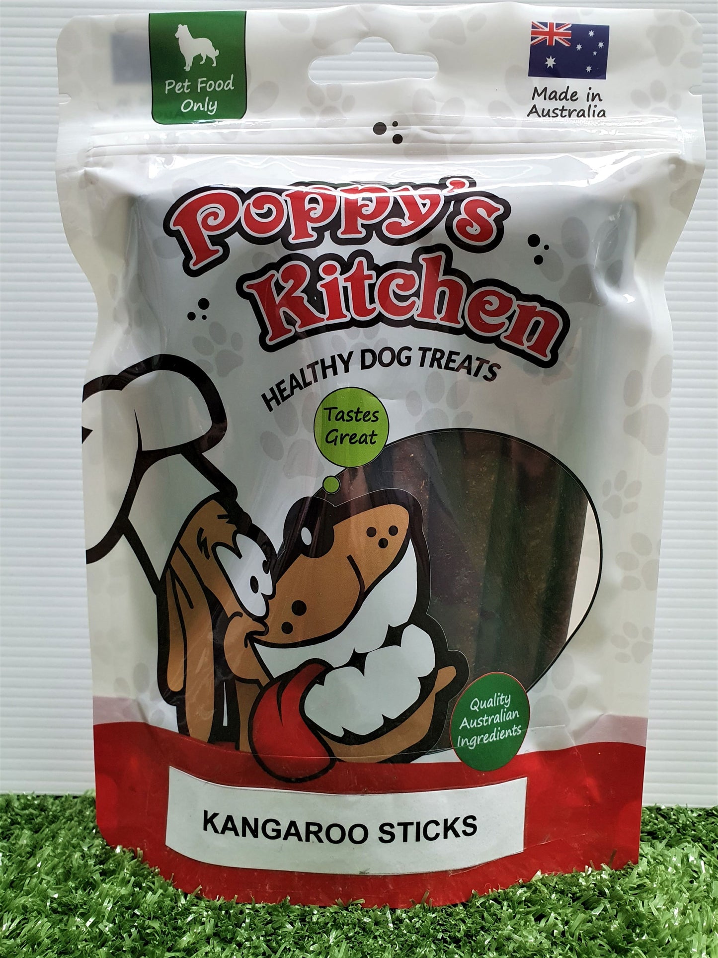 Poppys Kitchen Quality Australian  Kangaroo Sticks  Dog Treats